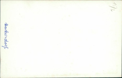 Adressseite der Ansichtskarte Markersdorf, Echtfoto, Abzug ca. 1960er Jahre, Format ca. 13 x 8,5 cm