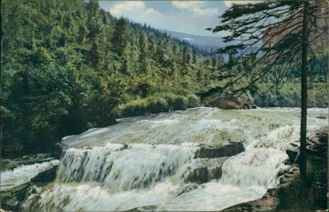 Alte Ansichtskarte Schreiberhau / Szklarska Poręba, Charakteristische Stimmungsbilder vom Riesengebirge