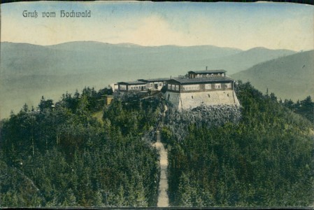Alte Ansichtskarte Zittau, Hochwald