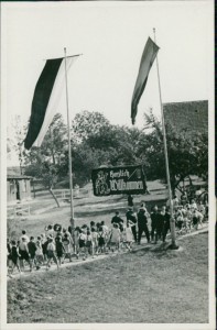 Alte Ansichtskarte Markersdorf, Echtfoto, Abzug ca. 1960er Jahre, Format ca. 13 x 8,5 cm