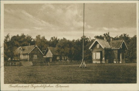 Alte Ansichtskarte Thale, Forsthaus und Jagdschlößchen Totenrode