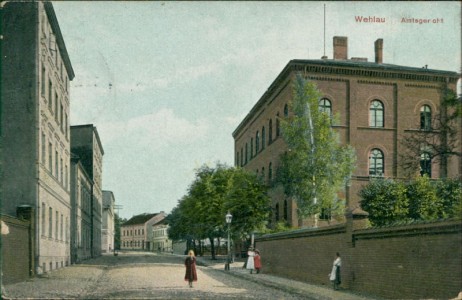 Alte Ansichtskarte Wehlau / Snamensk, Amtsgericht