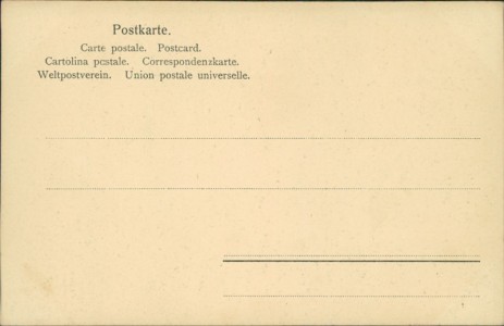 Adressseite der Ansichtskarte Frauenburg / Frombork, Dom