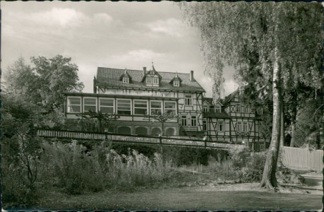 Alte Ansichtskarte Bad Sachsa, Berghotel zum Katzenstein