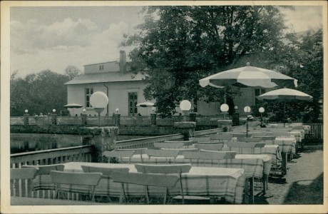 Alte Ansichtskarte Naunhof, Gaststätte Mühle Lindhardt