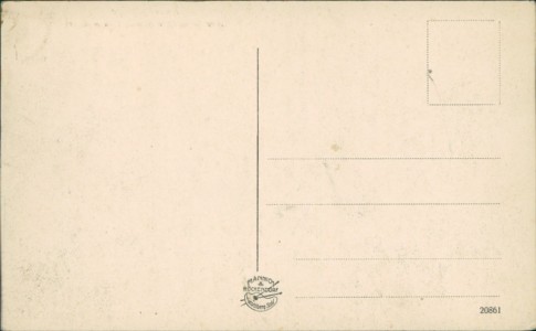 Adressseite der Ansichtskarte Schronisko Pod Łabskim Szczytem, Alte Schlesische Baude, 1168 m ü. M.