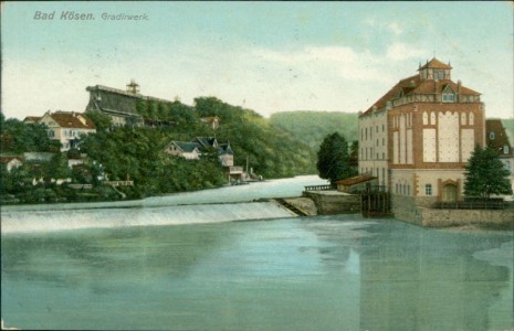 Alte Ansichtskarte Bad Kösen, Gradierwerk
