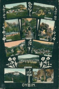 Alte Ansichtskarte Oybin, Mehrbildkarte