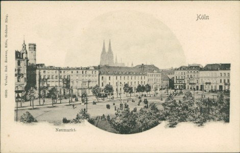 Alte Ansichtskarte Köln, Neumarkt