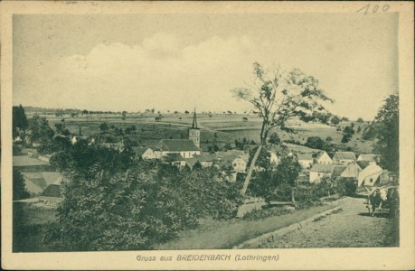 Alte Ansichtskarte Breidenbach, Gesamtansicht