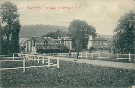 Alte Ansichtskarte Hayingen / Hayange, Château de Wendel