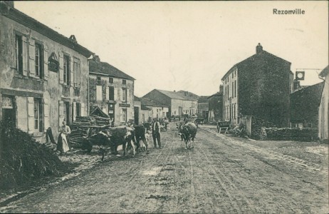 Alte Ansichtskarte Rezonville, Teilansicht