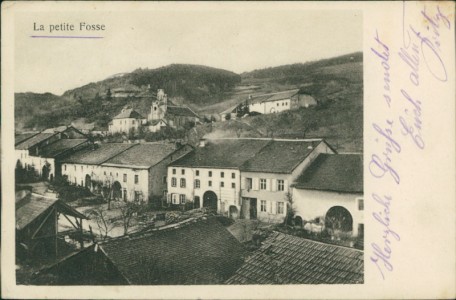 Alte Ansichtskarte La Petite-Fosse, Total