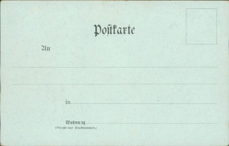 Adressseite der Ansichtskarte Gravelotte, Schlucht v. Gravelotte, Hôtel du cheval d'or, Aussichtsturm