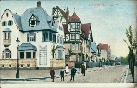 Alte Ansichtskarte Offenbach am Main, Körnerstrasse