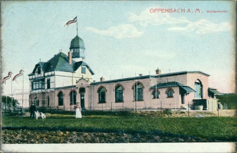 Alte Ansichtskarte Offenbach am Main, Heylandsruhe