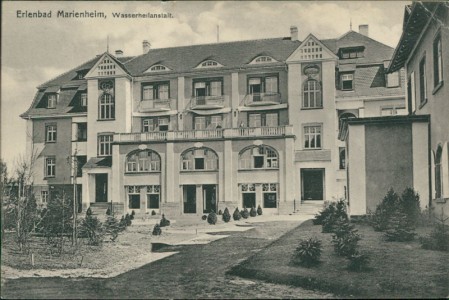 Alte Ansichtskarte Erlenbad Marienheim, Wasserheilanstalt