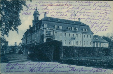 Alte Ansichtskarte Niederwiesa, Schloss Lichtenwalde