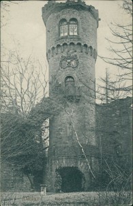 Alte Ansichtskarte Harbke, Ruine