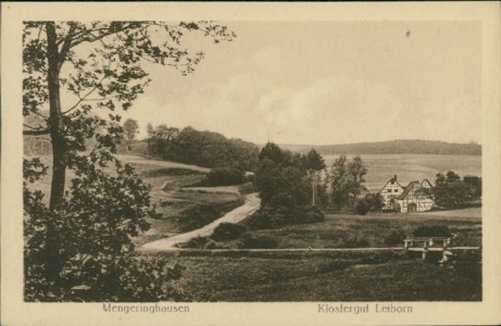 Alte Ansichtskarte Mengeringhausen, Klostergut Leiborn