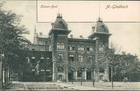 Alte Ansichtskarte Mönchengladbach, Kaiser-Bad