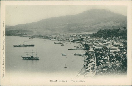 Alte Ansichtskarte Saint-Pierre, Vue générale