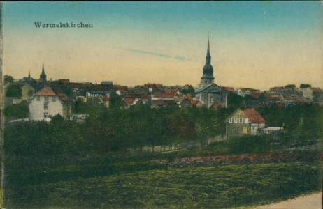 Alte Ansichtskarte Wermelskirchen, Gesamtansicht