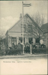 Alte Ansichtskarte Nordseebad Döse, Logenheim Cuxhaven-Döse