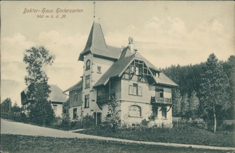 Alte Ansichtskarte Hinterzarten, Doktor-Haus (keine AK-Rückseite)