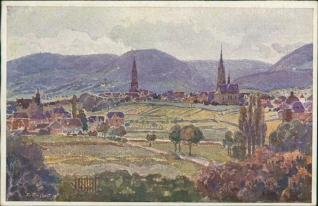 Alte Ansichtskarte Edenkoben, Pfälzer Heimatbilder, herausgegeben vom Pfälzerwald-Verein V.-A.