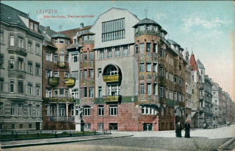 Alte Ansichtskarte Leipzig, Märchenhaus, Thomasiusstrasse