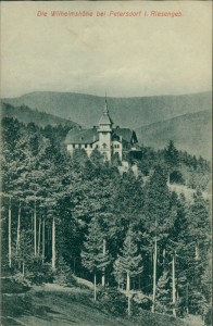 Alte Ansichtskarte Petersdorf / Piechowice, Wilhelmshöhe bei Petersdorf i. Riesengebirge