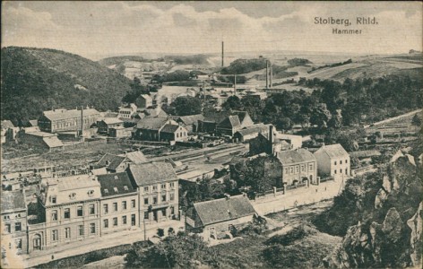 Alte Ansichtskarte Stolberg (Rhld.), Hammer