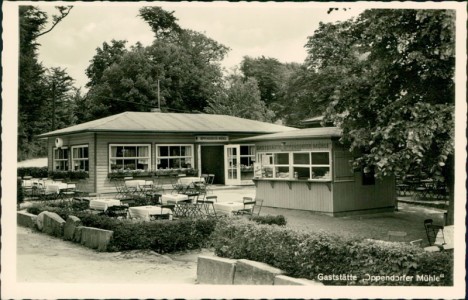 Alte Ansichtskarte Schwentinental-Klausdorf, Gaststätte Oppendorfer Mühle