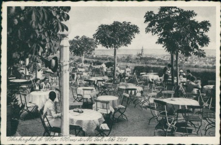 Alte Ansichtskarte Ulm, Oberberghof