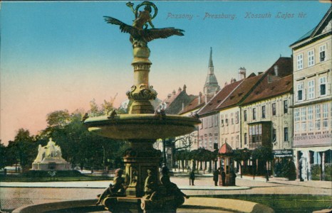 Alte Ansichtskarte Pressburg / Bratislava, Kossuth Lajos ter