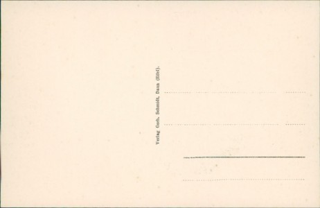 Adressseite der Ansichtskarte Daun, Teilansicht mit kath. Pfarrkirche