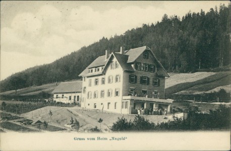 Alte Ansichtskarte Nagold, Heim "Nagold"