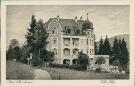 Alte Ansichtskarte Bad Brückenau, Villa Else