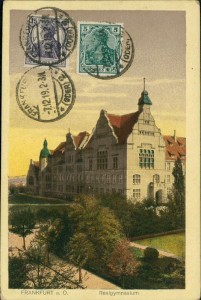 Alte Ansichtskarte Frankfurt (Oder), Realgymnasium