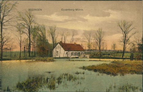Alte Ansichtskarte Börnig-Sodingen, Gysenberg-Mühle