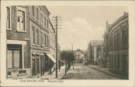 Alte Ansichtskarte Geilenkirchen, Hauptstraße