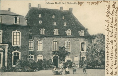 Alte Ansichtskarte Geilenkirchen-Hünshoven, Schloss Breill bei Geilenkirchen