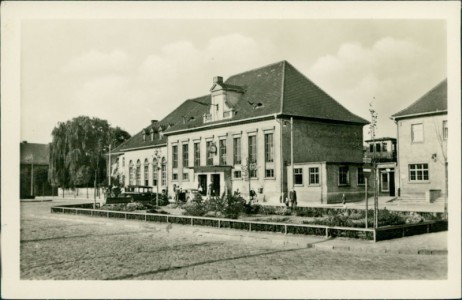 Alte Ansichtskarte Luckenwalde, Bahnhof