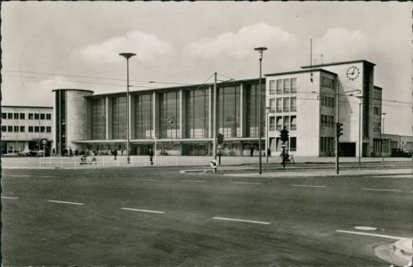 Alte Ansichtskarte Heidelberg, Hauptbahnhof