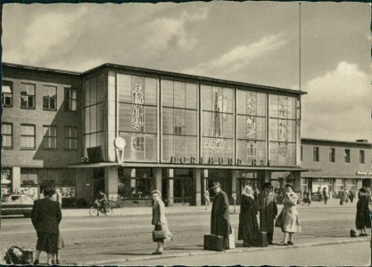 Alte Ansichtskarte Dortmund, Hauptbahnhof