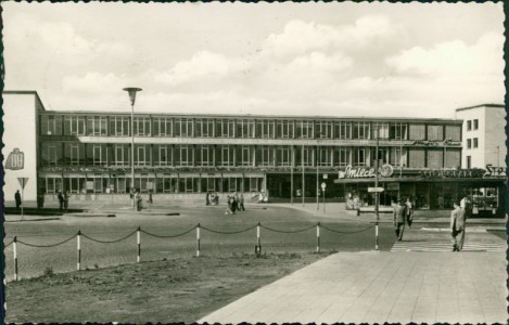 Alte Ansichtskarte Kassel, Hauptbahnhof