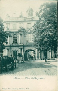 Alte Ansichtskarte Bonn, Das Coblenzertor