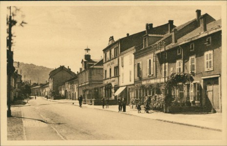 Alte Ansichtskarte Rombas / Rombach, Rue du Faubourg
