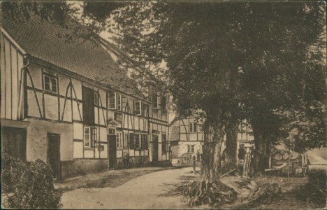 Alte Ansichtskarte Radevormwald-Filde, Restauration Albert Wellerhaus